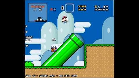 Evolving Neural Networks to Play Super Mario World - Yoshi