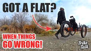 When things go wrong! Flat Tires and Lumos Ultra Helmet - Trike Talk EP 42