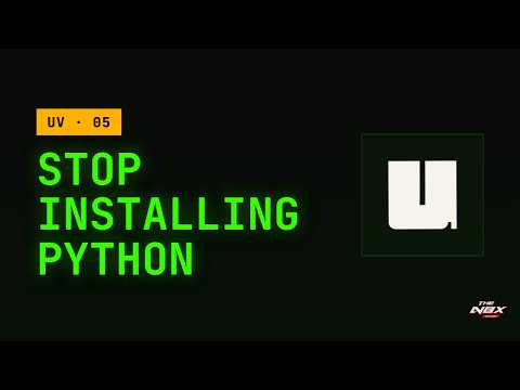 uv Python Tutorial #5 — Never Install Python By Hand Again (2026)