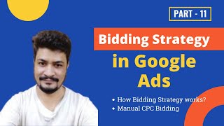 Bidding Strategy in Google Ads | Manual CPC Bidding | Viren Negi | #adonwebs