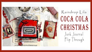 Coca Cola Christmas Junk Journal Flip Through