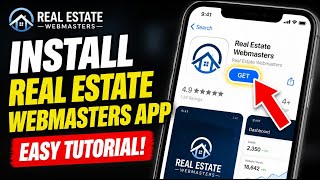 How to Install Real Estate Webmasters App - Easy Tutorial