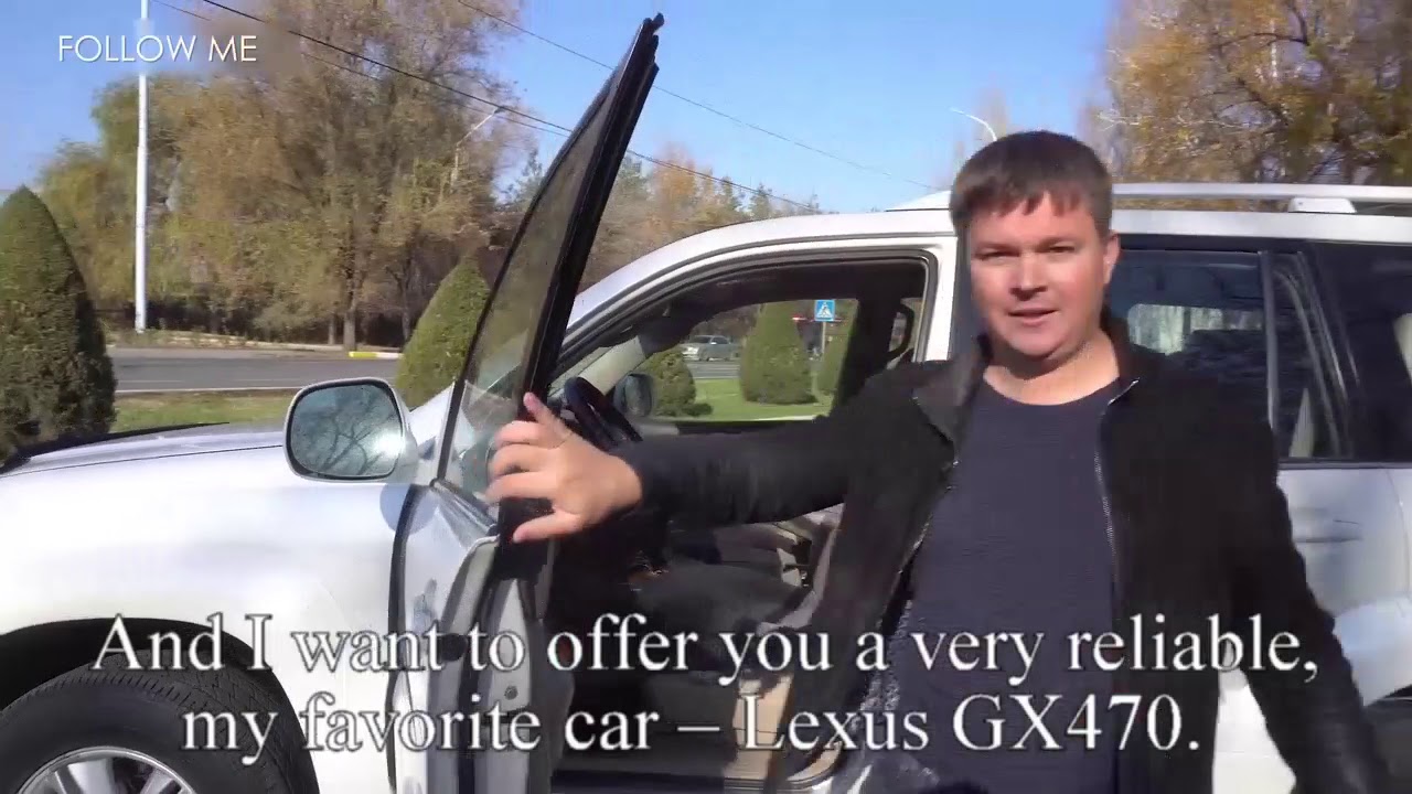 Bishkek car for rent Lexus GX470 YouTube