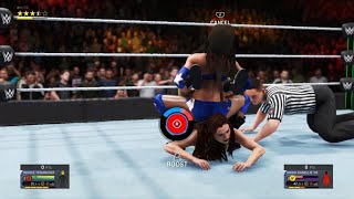 WWE 2K20 Gameplay - Brooke Tessmacher vs. Maria Kanellis '08