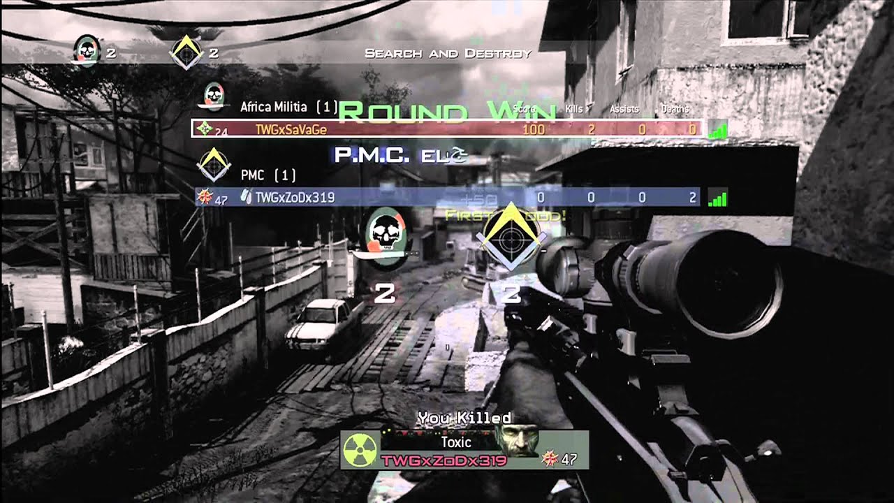 MW3 Accurate No-Scope Tutorial:Straight No-Scope Shot(Tips&Tricks)