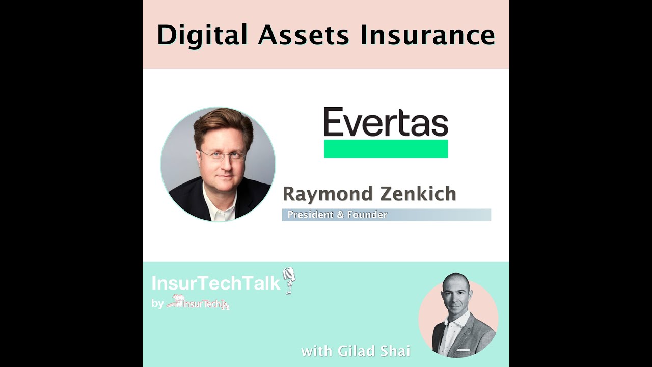 Crypto insurance discussion on InsurTechTalk | Evertas