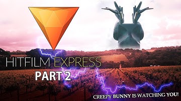 HitFilm Express 12 Composite Shots & VFX Tutorial (2019) - Part 2/2