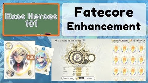 Exos Heroes 101: Fatecore Enhancement [Exos Heroes]