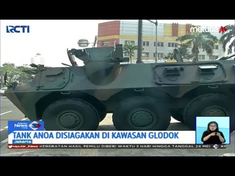 Tank ANOA Disiagakan Amankan Kawasan Glodok Usai Pengumuman Pemilu 2019 - SIS 21/05