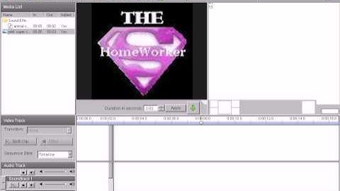 How to Use VideoPad Video Pad Editor Editing Adding an Audio Effect - TheSuperHomeWorker