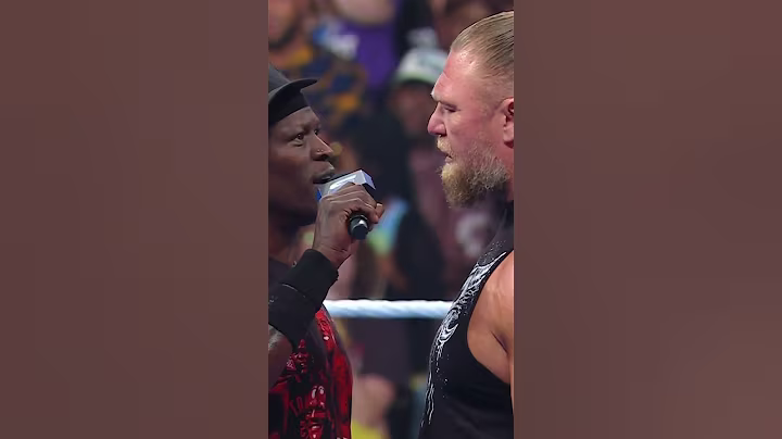 R-Truth has something to say to Brock Lesnar