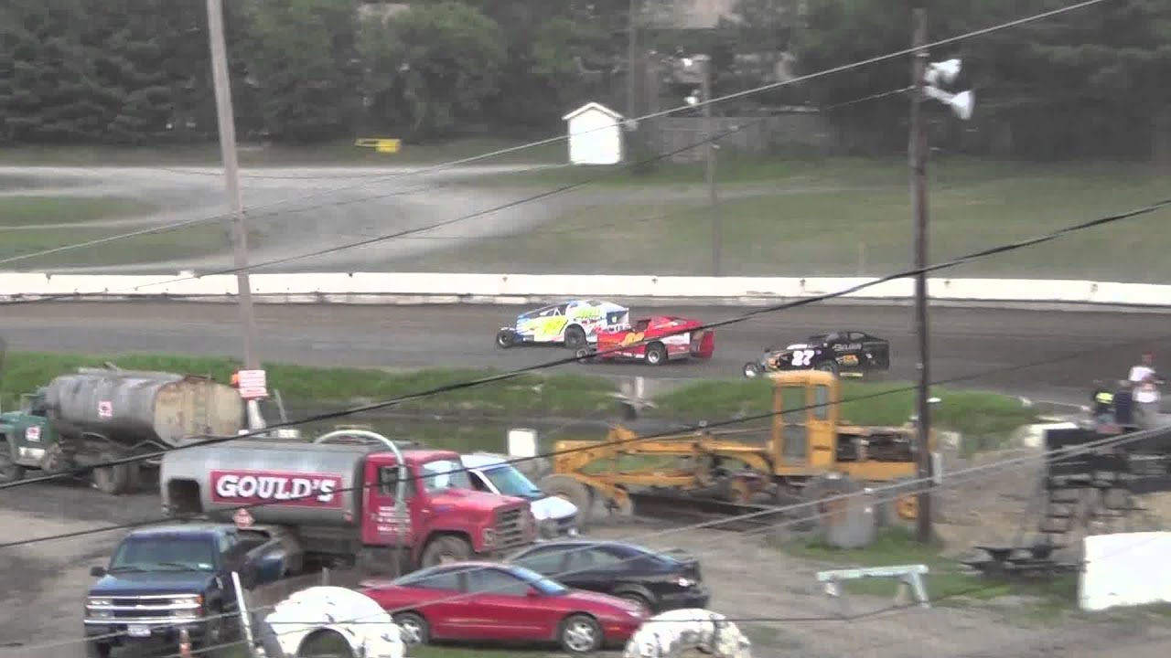 auto racing this weekend Sportsman Heat # 3 at OCFS on 7/18/2013