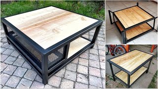 Modern Metal Coffee Table Design | Metal Furniture