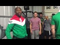 Floyd mayweather at rgba in riverside ca  esnews boxing