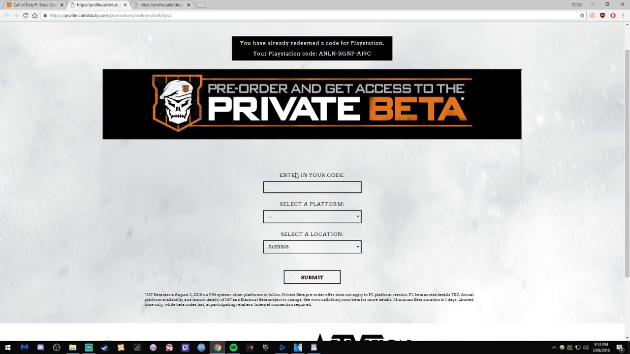 HOW TO PRE DOWNLOAD BLACK OPS 4 BETA I BO4 BETA CODES I TUTORIAL - YouTube
