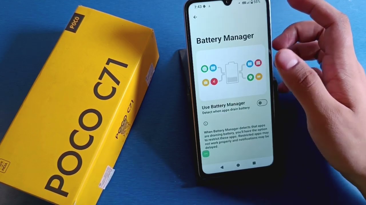 Poco C71-How to Check Battery health?