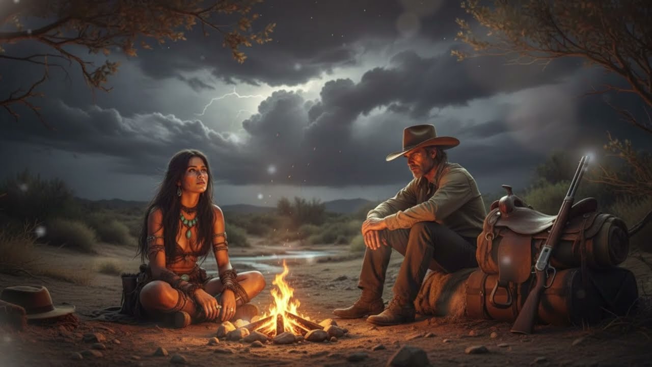 Kowboju, pamiętasz mnie? — Jestem Apaczką, którą zapłodniłeś 20 lat temu.