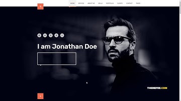 Selfer -“ Minimal Personal Portfolio WordPress Theme      Michael Bar