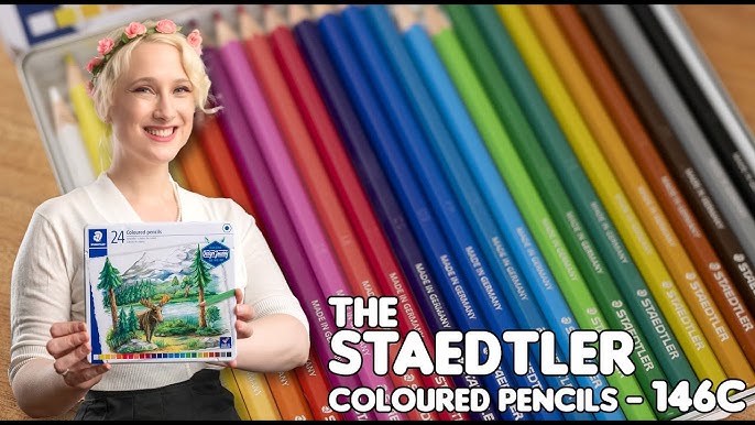 STAEDTLER Design Journey 146C M72 tin of 72 assorted coloured pencils