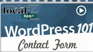 Celebrity Wordpress Training 101-19 Contact Form Wealth