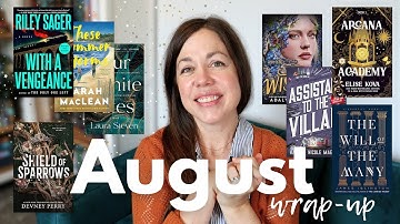 August Reading Wrap-up || Mostly FIVE Stars ⭐⭐⭐⭐⭐