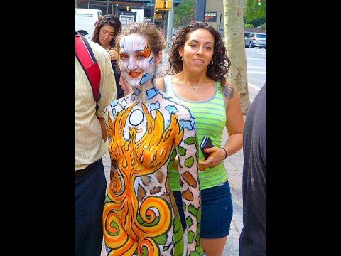 Amazing BodyPainting Day 2016 In New York PT03 - [World BodyPainting