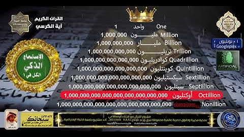 #اية_الكرسي = 1,000,000,000,000,000,000,000,000,000,000بالذكاء الإصطناعي للتلاوة و الإستماع الذكي