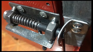 Chốt cửa tự đóng nhỏ gọn  | Automatic door lock | Kỹ nghệ sắt linh