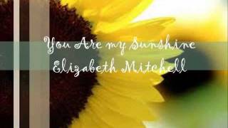 Video thumbnail of "Elizabeth Mitchell - You Are My Sunshine Lyric Video"