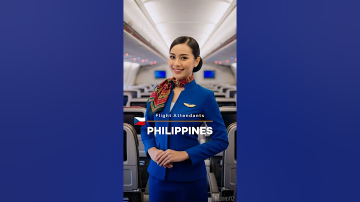 Beautiful Flight Attendants From Various Countries (Thailand,Philippines,Singapore) #shorts