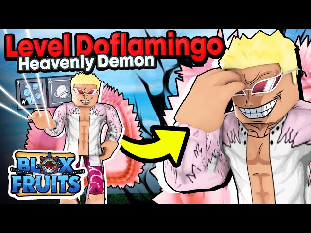 ME TRANSFORMEI NO DOFLAMINGO POR 1 DIA NO BLOX FRUITS! (ROBLOX