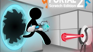 Trying Scratch portal 1 And 2