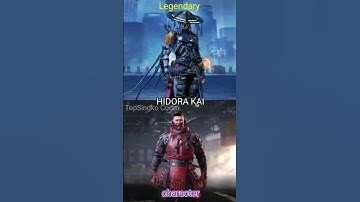 Comparison of legendary vs. default characters part 2 #codmcollateral #callofdutymobile #comparison