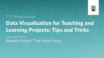 Data Visualization for Teaching and Learning Projects: Tips and Tricks