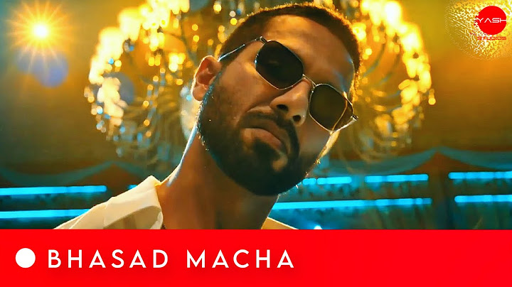 Bhasad Macha - Deva | 2K YSM Version | Shahid Kapoor & Pooja Hegde| Vishal Mishra,Mika Singh,Jyotica