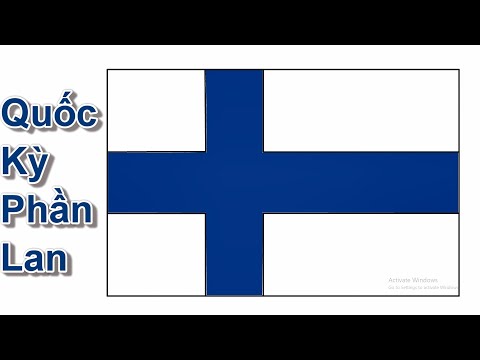 Video Vẽ Quốc Kỳ Phần Lan - Vẽ Lá Cờ Các Quốc Gia Châu Âu - youtube