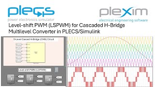 Level-shift Pulse Width Modulation for Cascaded H-Bridge Multilevel Converter in PLECS/Simulink