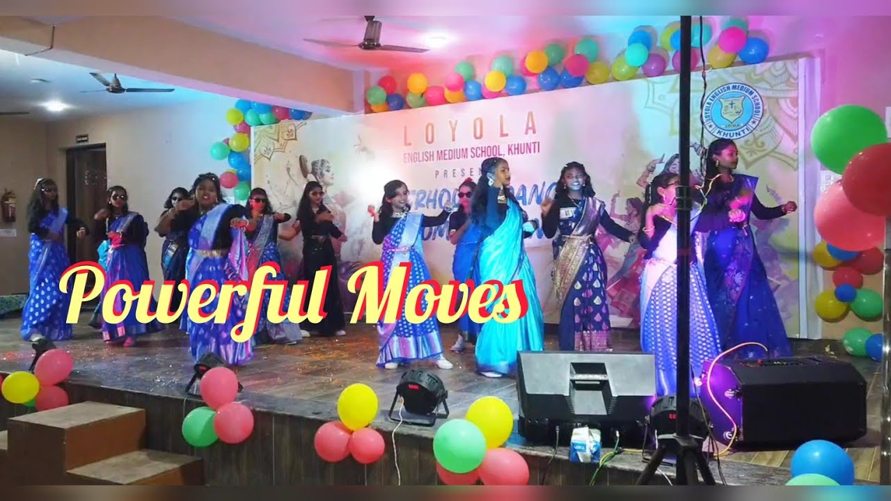 🔥 Powerful and Energetic Moves / Class 5 Students / Dance Competition 2025 / Loyola Khunti