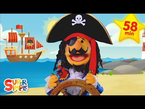 Over The Deep Blue Sea | More Kids Songs | Super Simple Songs