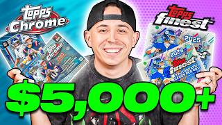 Topps CHROME Football vs Topps FINEST Football! 🏈 *$5,000+ BREAK 🤯*