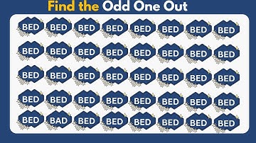 FIND THE ODD ONE OUT, "Unbelievable! " Brain Teasers Ahead! Test Your IQ, Preceptive Genius