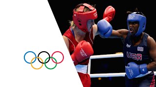 Boxing Women's Middle (75kg) Semi-Finals KAZ v USA - Full Replay | London 2012 Olympics