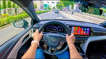Toyota Camry Hybrid POV – e-CVT Acceleration SOUND & Performance (7.9s Test) | #2597 Joe Black