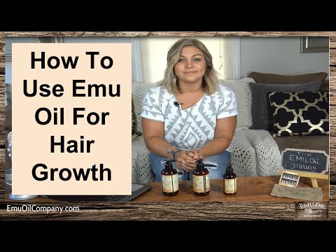 How to Use Emu oil for Hair