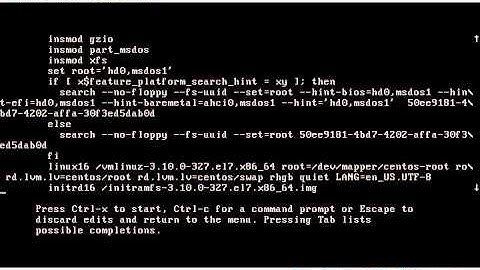 How to boot in to Rescue Mode on Red Hat RHEL or CentOS