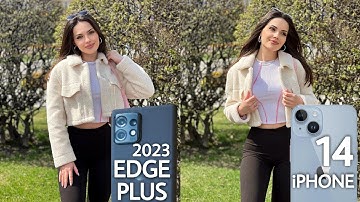 Motorola Edge Plus 2023 VS iPhone 14 Camera Test Comparison