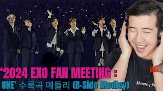 [REACTION] EXO | ‘2024 EXO FAN MEETING : ONE’ 수록곡 메들리 (B-Side Medley)