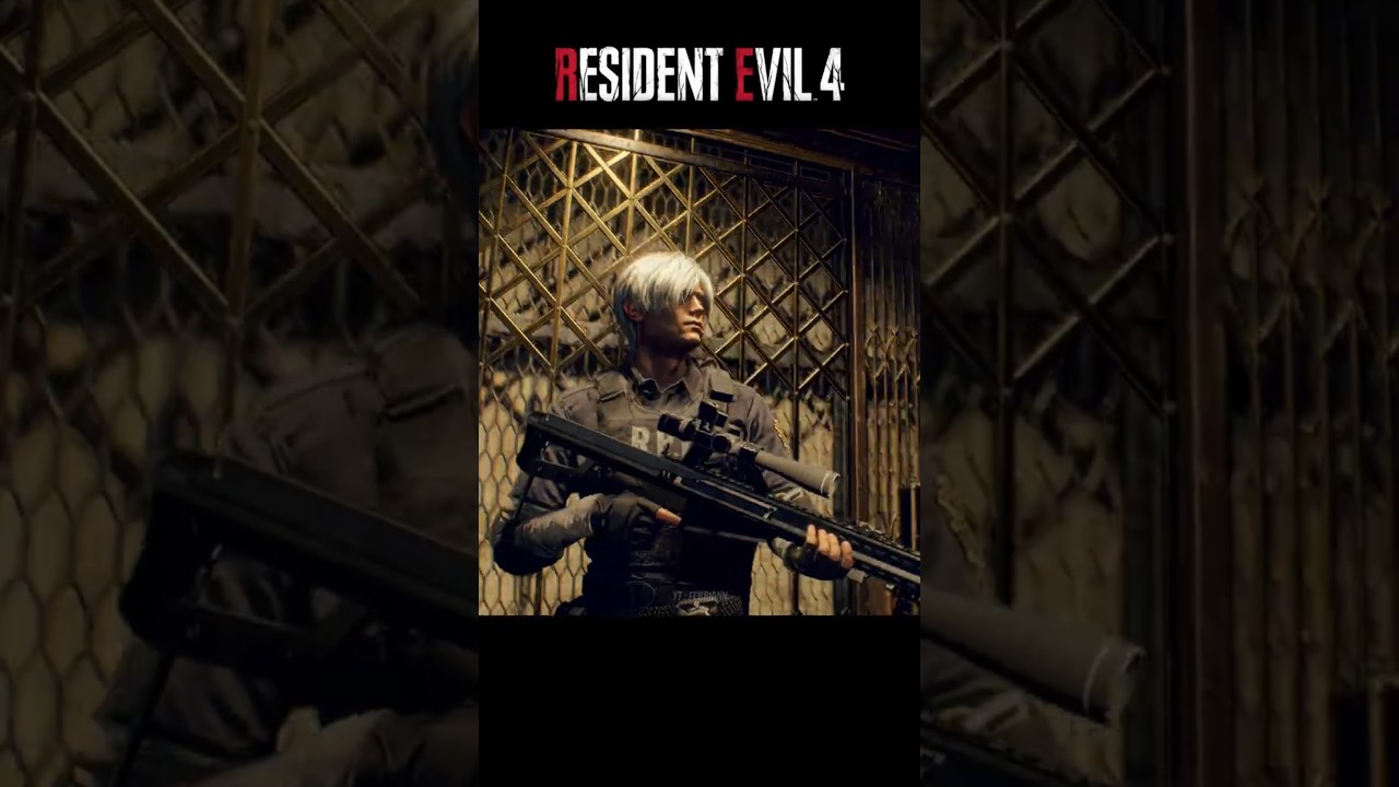 Barrett M82A1 vs Merciless Knight | Resident Evil 4 Remake - Professional Difficulty