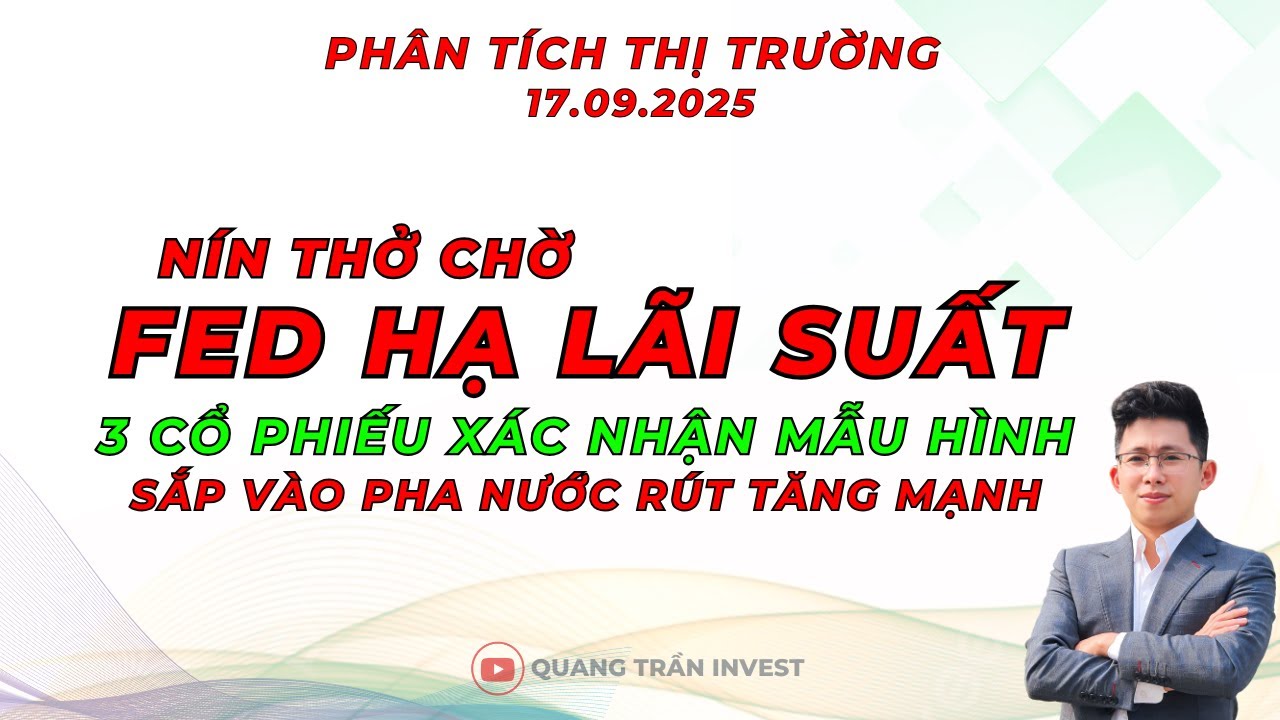 ✂️ 3 Cổ phiếu xác nhận mẫu hình sắp bứt phá tăng mạnh dư địa tăng 30%