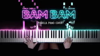 Camila Cabello - Bam Bam (ft. Ed Sheeran) | Piano Cover by Pianella Piano (Piano Beat)